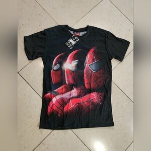 Marvel 3 Spider-Man Brand New Day Adult Mens T-Shirt Size Small NWT 2 Sided